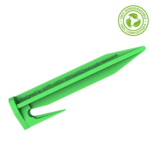 Auto-Mow_ Biodegradable Pegs 100 Pcs Compostable_Green