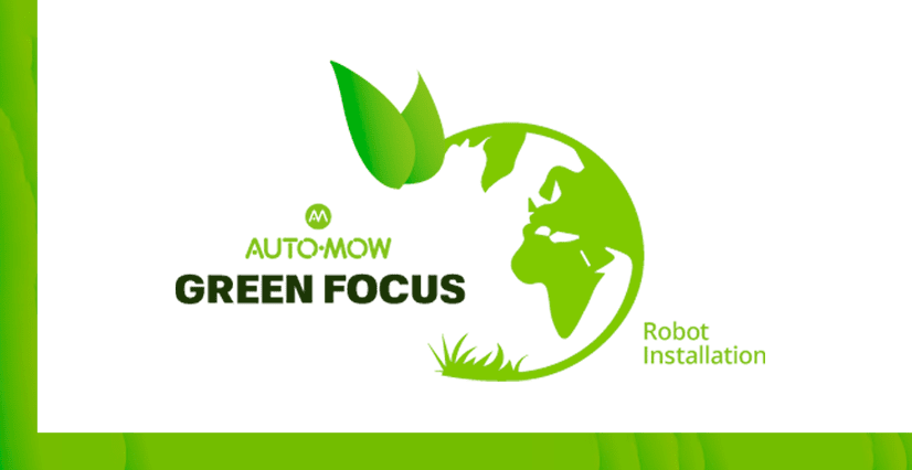 Auto-Mow Green Focus – because small things can make a difference