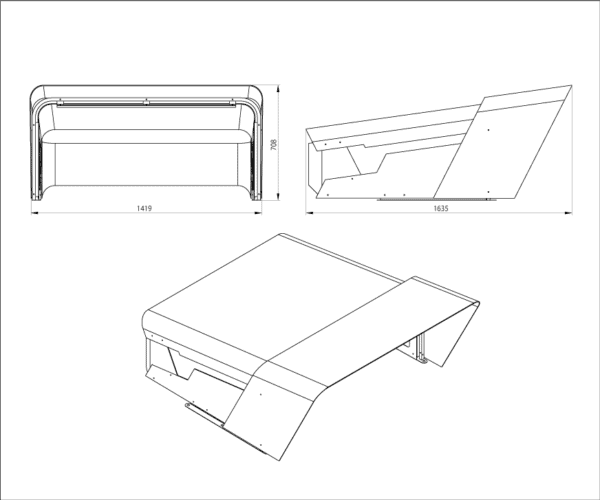 Ceora Home Garage dimensions