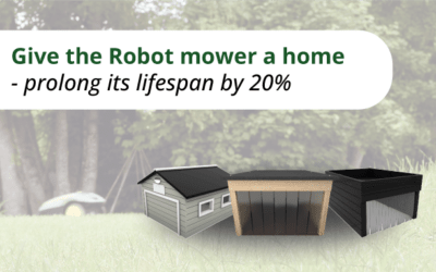 Why is a Garage important for a Robot Lawn Mower?